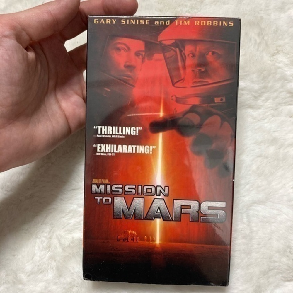 Mission to Mars Blockbuster video vhs sealed